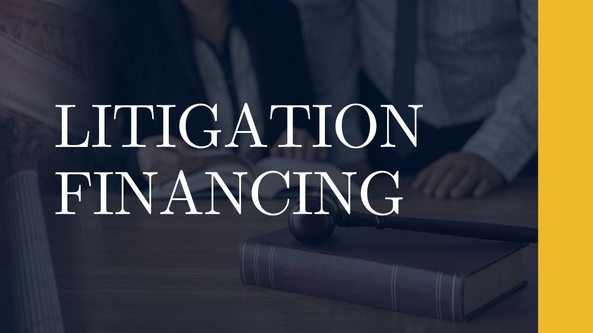 The emerging litigation financing market